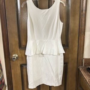 Banana republic size 8 white dress